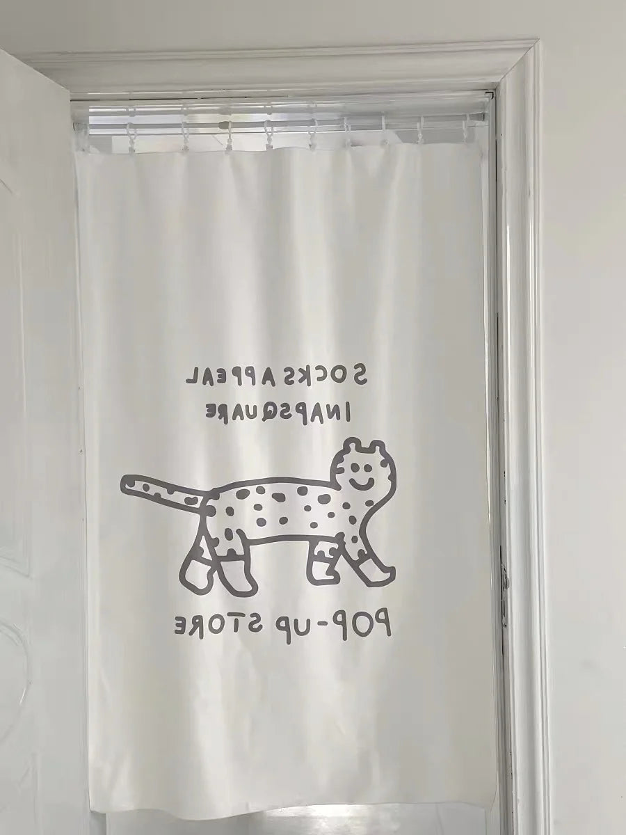 Poster&Partition curtain 壁掛け・間仕切りカーテン三種