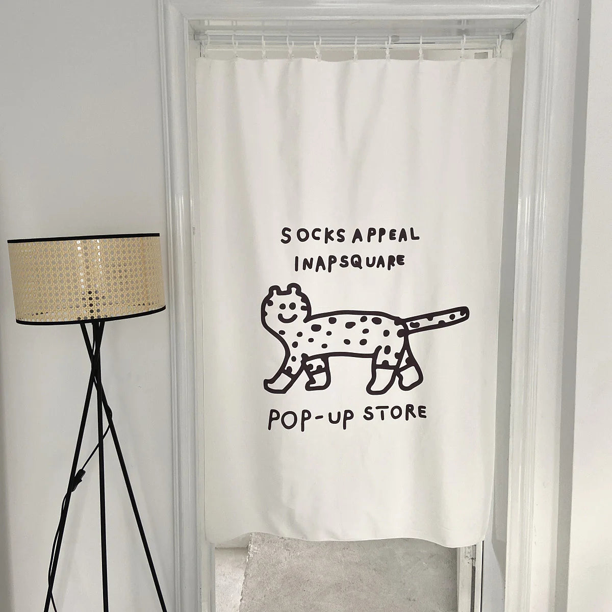 Poster&Partition curtain 壁掛け・間仕切りカーテン三種