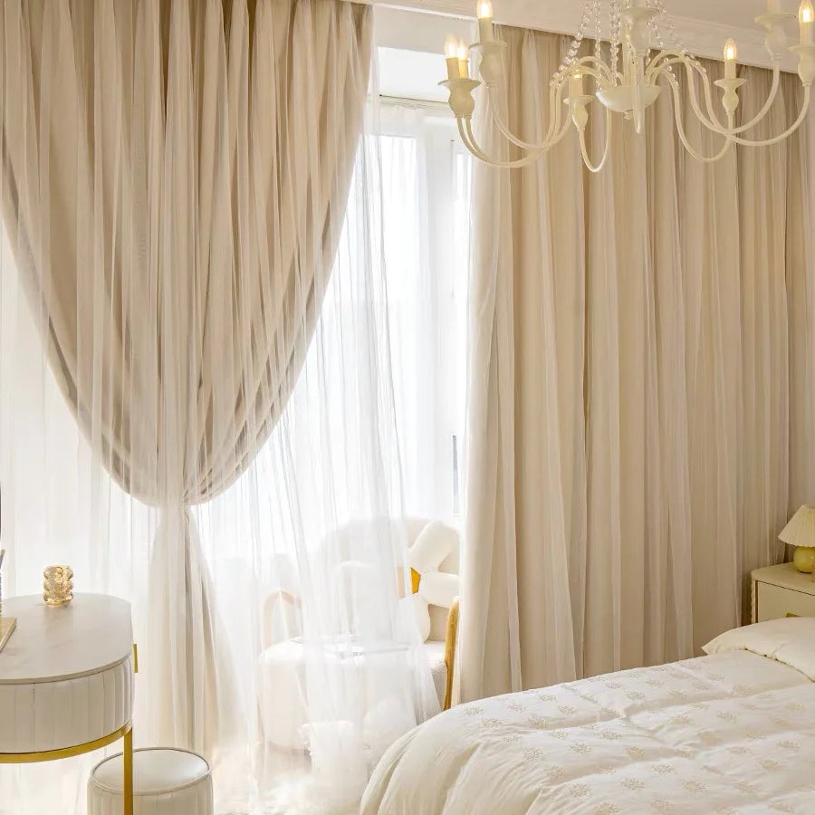 La brise【オーダー可】姫系二重カーテン – La brise curtain La brise【オーダー可】姫系二重カーテン – La brise curtain