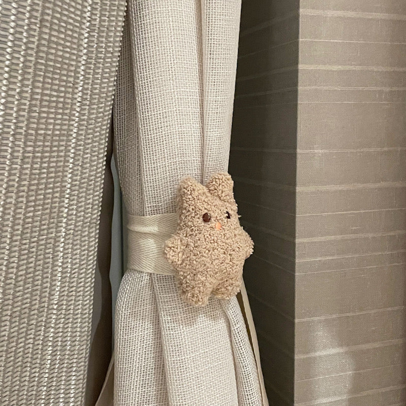 クマのカーテンタッセル