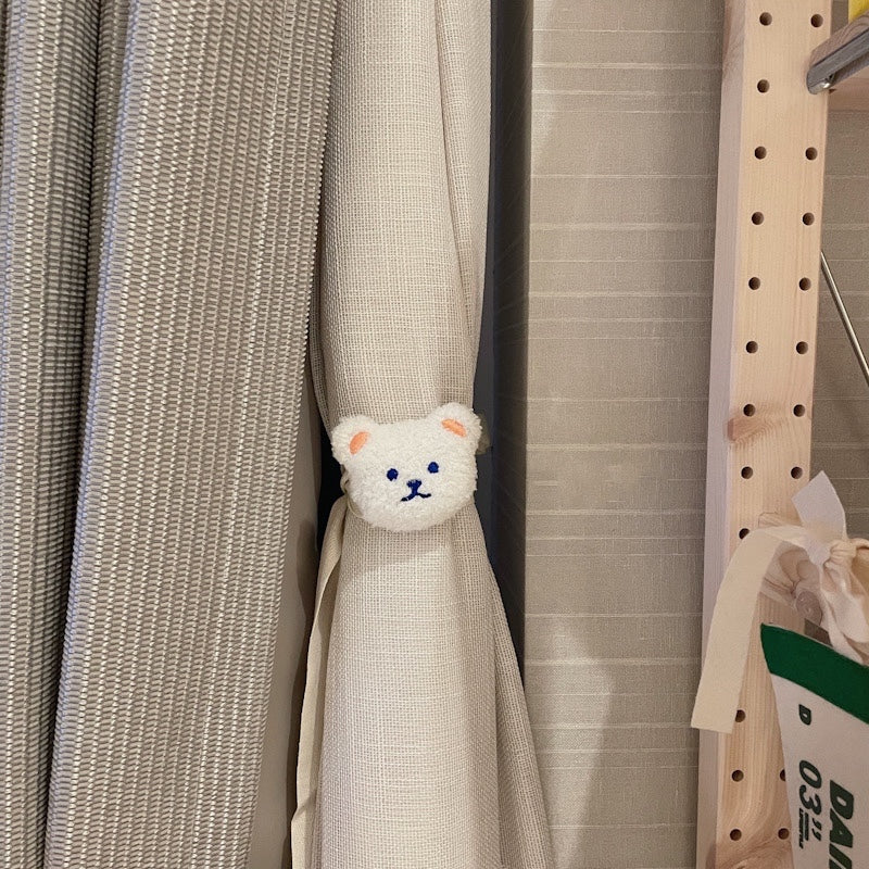 クマのカーテンタッセル