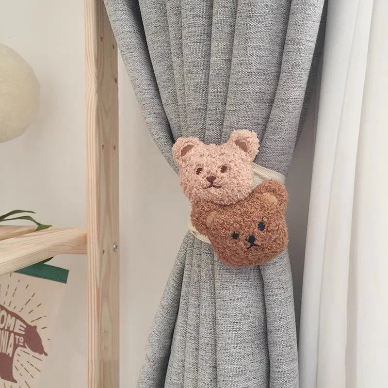 クマのカーテンタッセル