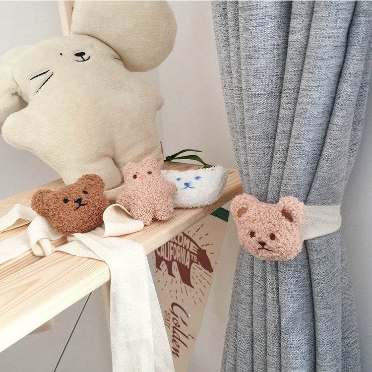 クマのカーテンタッセル