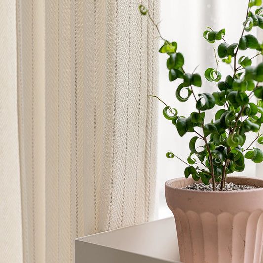 【オーダー可】カシミアタッチストライプシアー