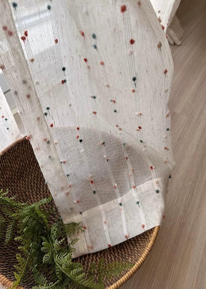 【オーダー可】レインボーラムネレースカーテン