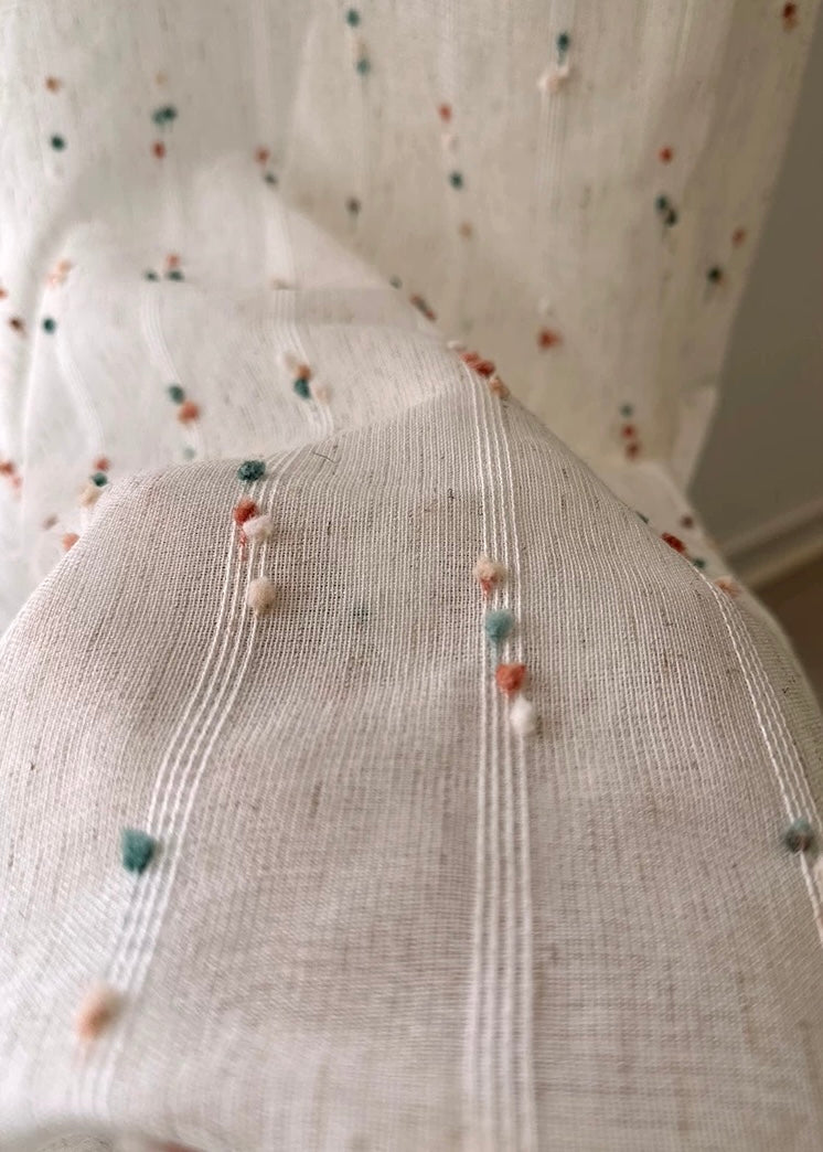 【オーダー可】レインボーラムネレースカーテン