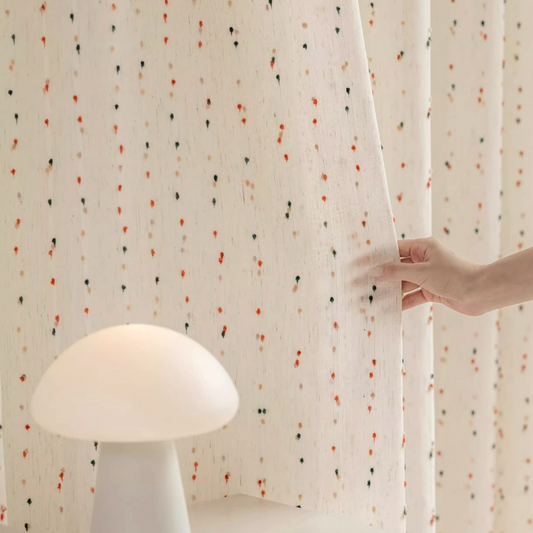 【オーダー可】レインボーラムネレースカーテン